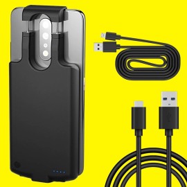 For LG Large Capacity 6800mAh Standard Back Pack Power Station for LG G7 fit LM-Q850QM