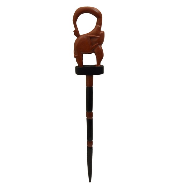Ashanti Elephant Walking Stick - Handmade in Ghana