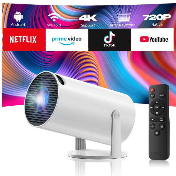 Projector with WiFi and Bluetooth