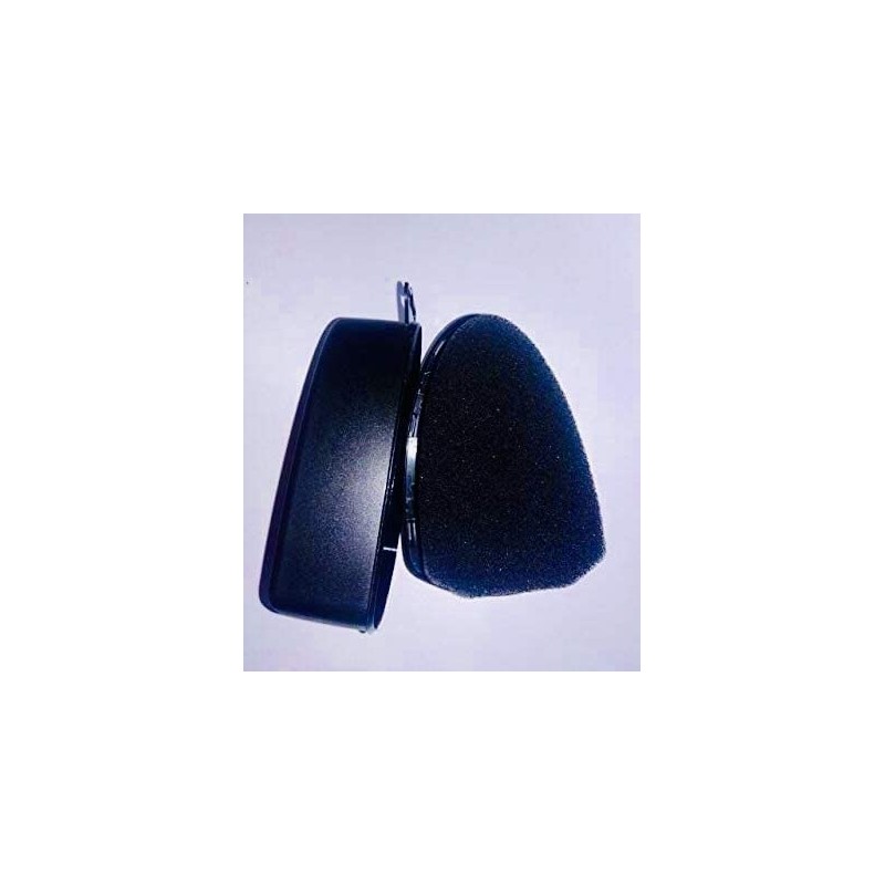 Kiwi Shoe Shine Sponge, Black (Pack of 1) 5.9 ml