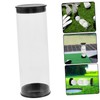 BESPORTBLE Golf Balls Storage Box Plastic Golf Tube Anti-Scratch Dust-Resistant