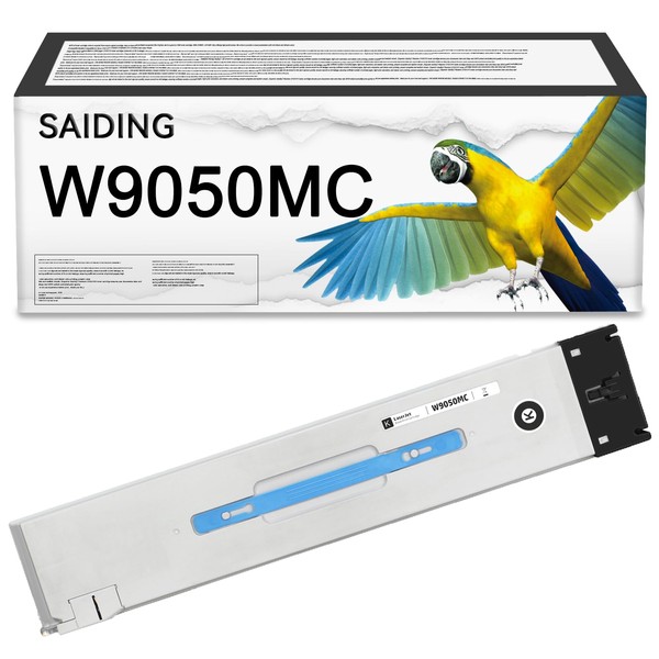 SAIDING Remanufactured W9050MC Black Toner Cartridge Replacement for Color Managed