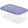 Rotho 2 Litre Rectangular Container with Blue Lid