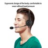 Oumij Auriculares de Centro de Llamadas, con Cancelación de Ruido