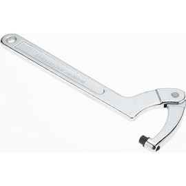 Paramount Adjustable Pin Spanner Wrench: 3/8" Pin, 4-1/2" to 6-1/4" Capacity