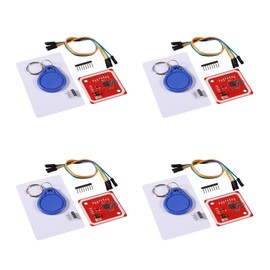 DIANN PN532 NFC NXP RFID Module V3 Kit Near Field Communication Reader Module Kit I2C SPI HSU with S50 White Card Key Card for DIY Smart Phone Android Phone (4-Pack)