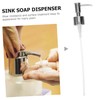 Mobestech 2pcs Hand Pump Head Soap Pump Replacement Makeup Bottle