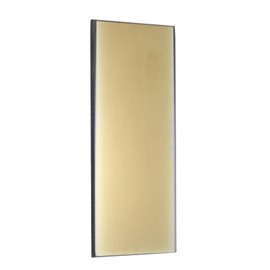 HARFINGTON Welding Lens 2" x 4.25" Shade 11 Glass Replacement Welding Lenses Darkening Filter Plates for Welding Helmet, Gold Coated Black