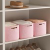 UBBCARE 2 Pack Woven Storage Basket for Shelves,Cotton Rope Basket