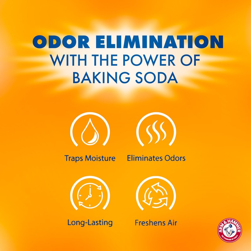 Arm & Hammer Fragrance Free Refillable Moisture Absorber and Odor