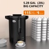115-Cup 20L Commercial Coffee Urn, Festa Essential 1500W Double Wall