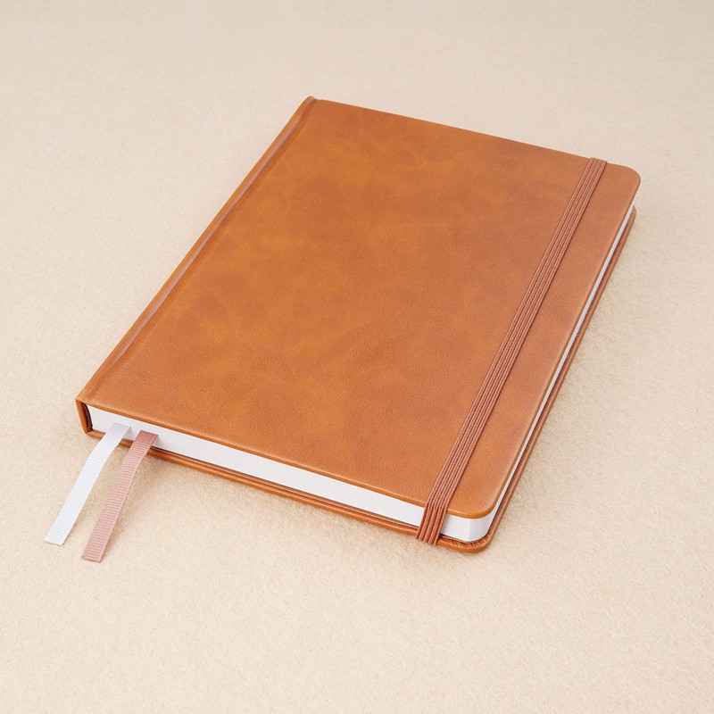 Tabitha Wilde A5 (ish) Hardback Notebook Dotted Paper, Numbered Pages