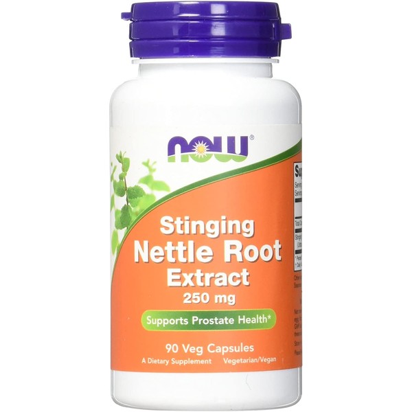 NOW Nettle Root Extract 250mg, 90 Veg Capsules