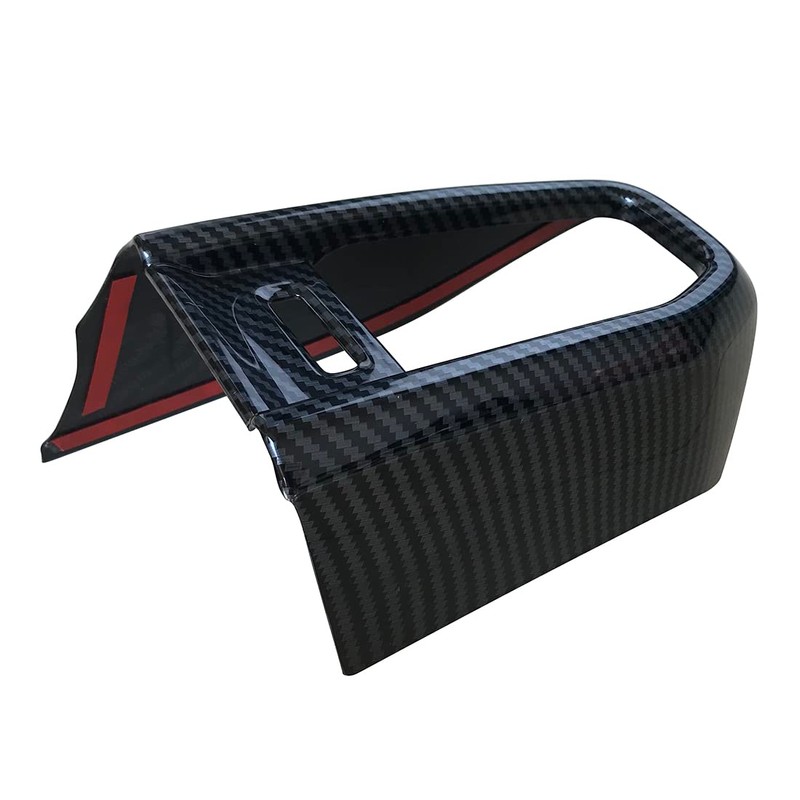 ruihe 2pc Carbon Fiber Color Centre Air Conditioning Dashboard Vent