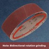 Kozelo 3 Pcs Sanding Belts 2 x 72 Inch 400