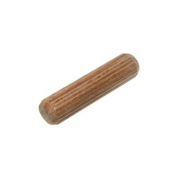 Wooden Dowel Fluted Pins M10 10Mm X 40Mm Pack Of 20