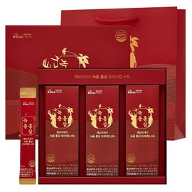 Celltrion Inner Lab Everyday Antler Red Ginseng Premium Stick, 1 unit, 30 servings / 셀트리온 이너랩 에브리데이 녹용 홍삼 프리미엄 스틱, 1개, 30회분