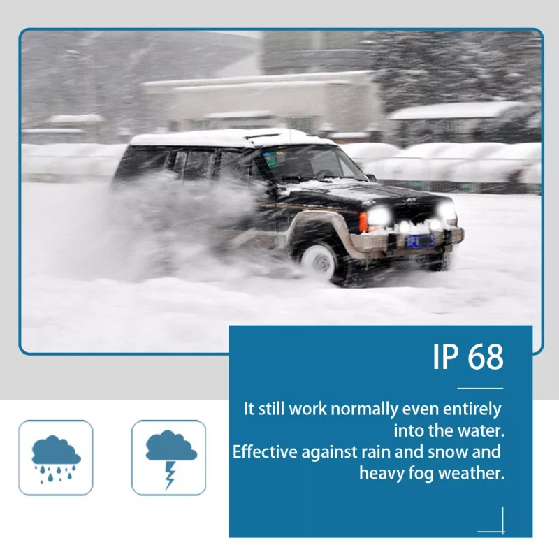 splledlight Fit 82-93 Chevy S10 Blazer GMC S15 7X6 Projector