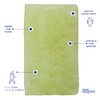 Jabón Corporal con Esponja Integrada 2 en 1, Exfoliación Suave,