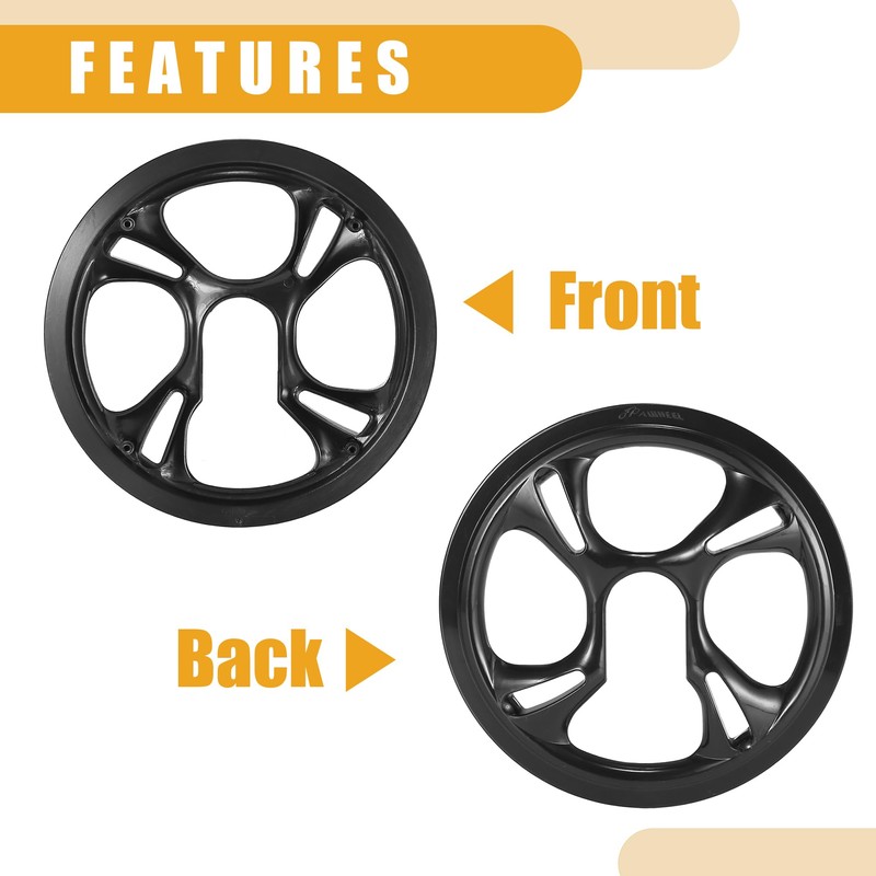Partuto 1 Pc 12Cm Universal Bike Cranksets Protective Cover -
