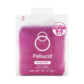 Pellucid PCD-31 Car Wash Product, Water Absorbing Towel, Drying Cloth, Super Big Size, 47.2 x 23.6 inches (1200 x 600 mm), Pink Uses Ultra Micro Fiber Microfiber, Ultra Absorbent, Quick Drying,