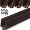 Pickmesh 4 Pcs 36 Inch Adjustable Storm Door Bottom Sweep