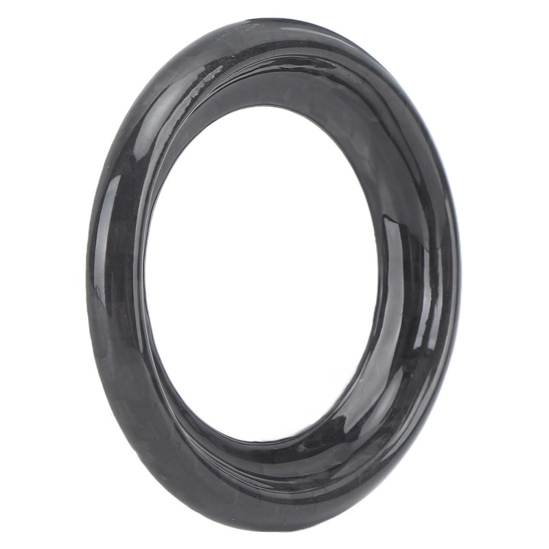 Start Button Ring Cover Carbon Fiber Start Stop Decor Sticker