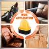 10 Pcs Shine Shoes Sponge Applicators Foam Dauber Shoe Polish