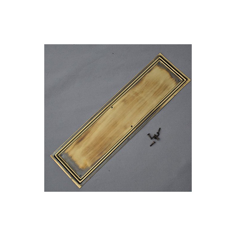 Lincoln Brass Finger Plate