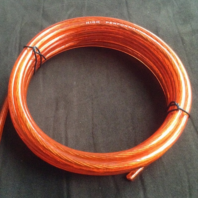 High Power Amplifier Wiring Kit 8 Gauge 8GK Amplifier Power