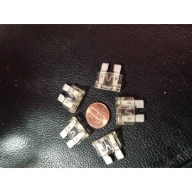 BUSS  COOPER BUSSMANN 5  BUSS ATC25 NEW 25 AMP 32V MAX PLUG-IN BLADE FUSE AUTOMOTIVE USA Clear auto