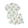JiAmy Girls Pyjamas 2 Piece Set Fruit Print Short Sleeve