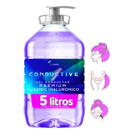 Gel Conductor Con Acido Hialuronico Antiedad Reafirmante 5kg Todo Tipo De Piel Día/noche