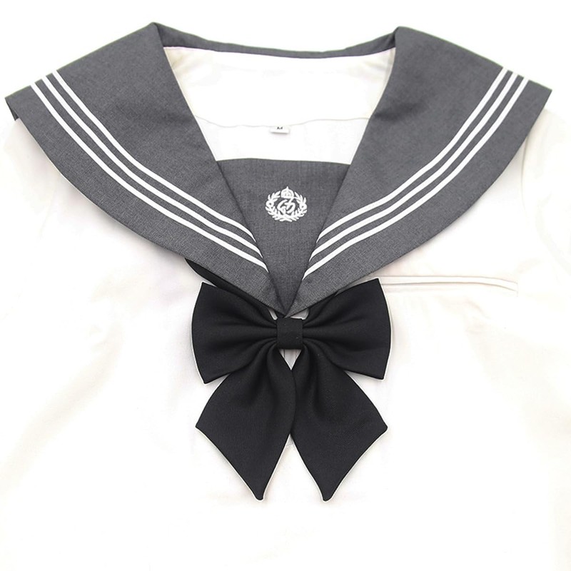 LIUXU Uniform Ribbon Necktie, School Ribbon, Suit, Bowtie, School Tie,