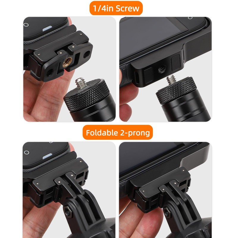 Insta360 X5 X4 Aluminum Protective Frame Magnetic Mount for Insta360