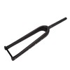 Bike Front Fork Carbon Fiber 100mm Opening Matte Straight Tube