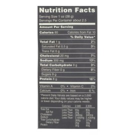 Krave Beef Jerky - Sea Salt Original Gluten Free 2.7 oz (Pack of 8)