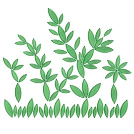 Youway Style Green Leaf Mosaic Tiles for Crafts Bulk,200g Petal Mosaic Glass Pieces,Flower Glass Tiles for DIY Garden Craft Supplies