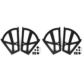 4 Unids/set ABS Robusto Mobiliario para el hogar Zapatos Cajón Gabinete Bisagra Placa abatible Marco Bastidor giratorio Accesorio para aumentar la capacidad del gabinete