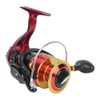 Skieted Spool Spinning Reel Metal Handle Long Shot Rock Fishing