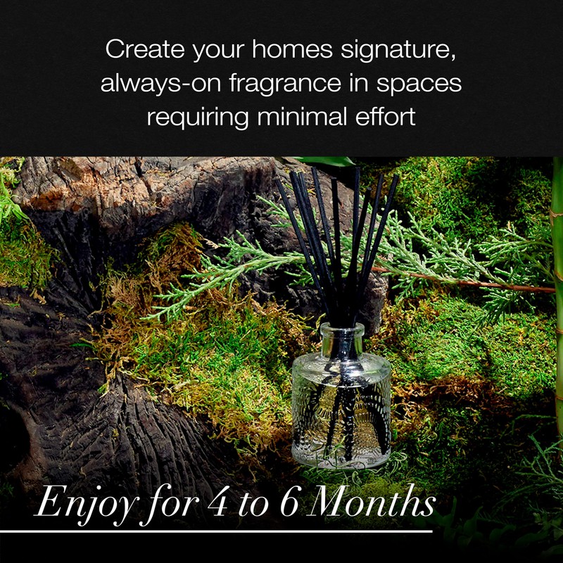 Voluspa Moso Bamboo Scented Reed Diffuser, 3.4 oz, Luxury Bamboo