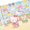 Sanrio JSP28-4 S4028 384747 Message Card Summer Postcard Character Mix