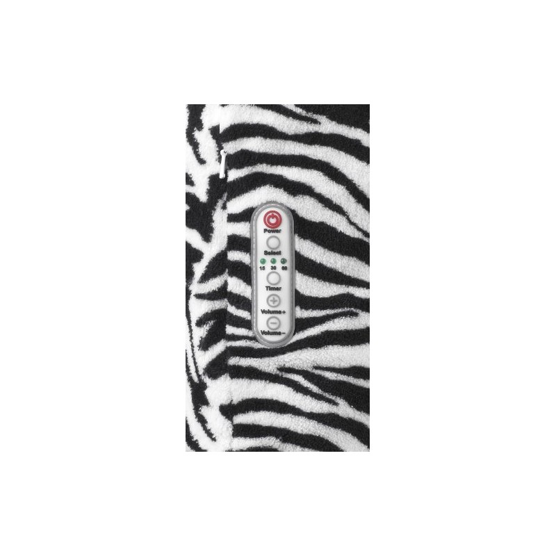 Conair Sound Therapy Pillow - Zebra