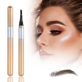 Lápiz de cejas UpgradeEyebrow 2025, maquillaje en gel natural de larga duración para cejas, lápiz de tatuaje con punta de 4 puntas para microblading  