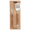 Mud Pie Grill Master Utensil Set, 14", Brown