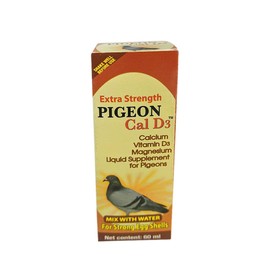 Interfarma us Pigeon Cal D-3 Liquid for Birds- 60 ML.