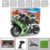 Liberty Imports 2.4G RC Remote Control Stunt Motorcycle with Riding