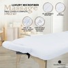 LONDON LINENS Soft Microfiber Massage Table Sheets Set 3 Piece