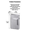 SNYYIAI Classic Lighter, Butane Brushed Metal Lighter, Side Slide Lgnition