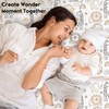 Yoofoss Pack of 2 Baby Fitted Sheets 60 x 120
